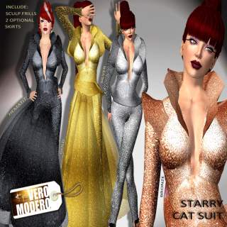 VERO MODERO Starry Cat Suit Silver _ Diamond is Mine Hunt.png